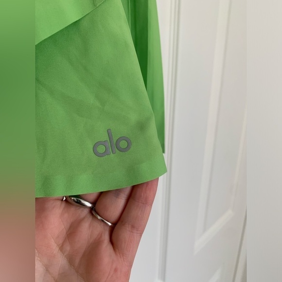ALO Yoga Lime Green Mini Skirt - Picture 9 of 12